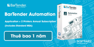 Phần mềm bartender automation bản quyền thuê bao