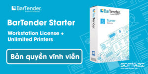Phần mềm Bartender Starter bản quyền