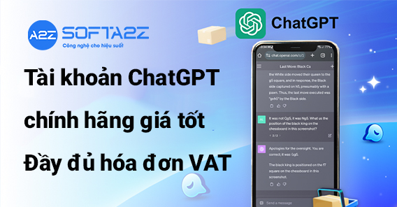 Tài khoản ChatGPT chính hãng