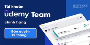 Tài khoản Udemy team bản quyền