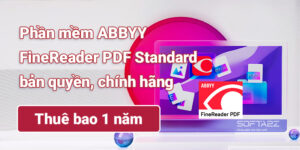 Phần mềm ABBYY FineReader PDF Standard bản quyền