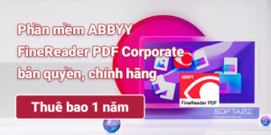 Phần mềm ABBYY FineReader PDF Corporate bản quyền