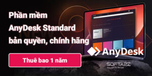 Phần mềm Anydesk Standard bản quyền