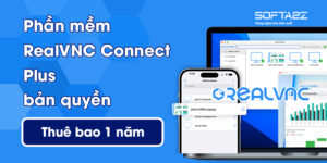 Phần mềm RealVNC Connect Plus bản quyền 12 tháng