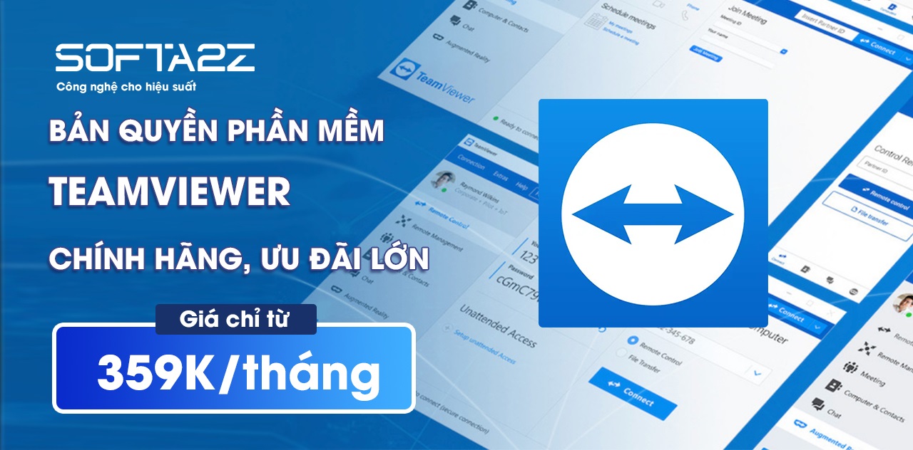 Ưu đãi phần mềm Teamivewer bản quyền