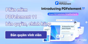Phần mềm Wondershare PDFelement 11 bản quyền