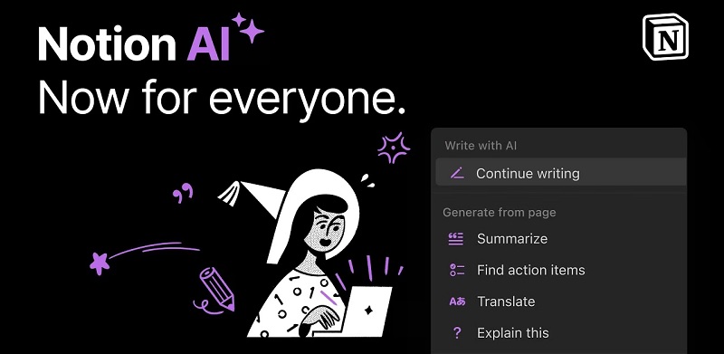 Tài khoản Notion AI