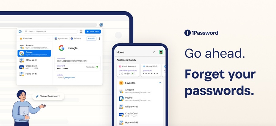 1Password - trình quản lý mật khẩu (password manager) an toàn và phổ biến nhất thế giới
