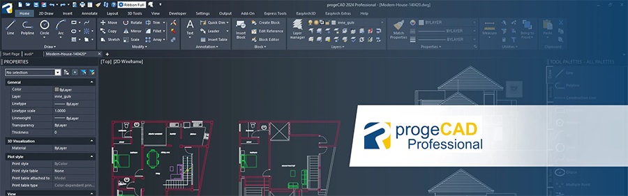 progeCAD - giải pháp thay thế AutoCAD tiết kiệm chi phí, hỗ trợ file DWG
