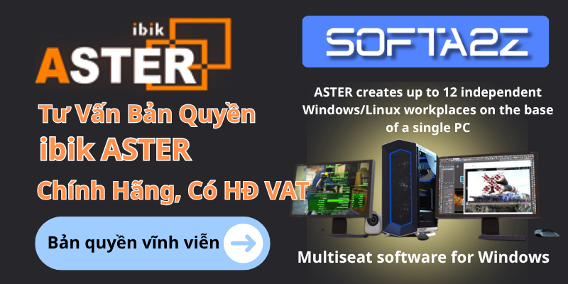 Tư vấn mua bản quyền iBIK ASTER chính hãng – Có VAT tại SoftA2Z