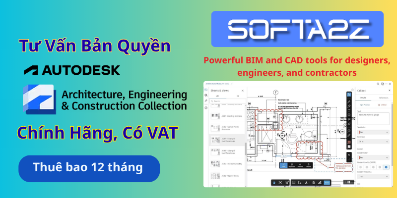 Tư vấn mua bản quyền Autodesk ACE Collection có VAT - Giải pháp chuyên nghiệp cung cấp các công cụ BIM và CAD dành cho kiến trúc sư, kỹ sư và nhà thầu