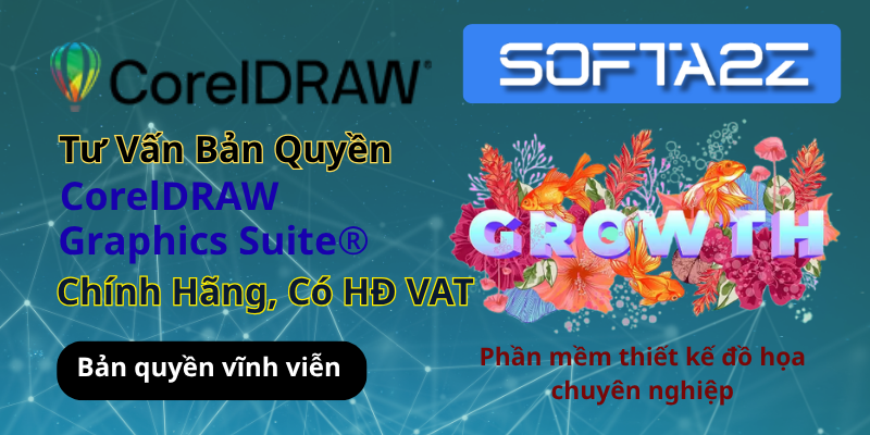 Tư vấn mua bản quyền CorelDRAW Graphics Suite có VAT - Phần mềm thiết kế đồ họa vector chuyên nghiệp